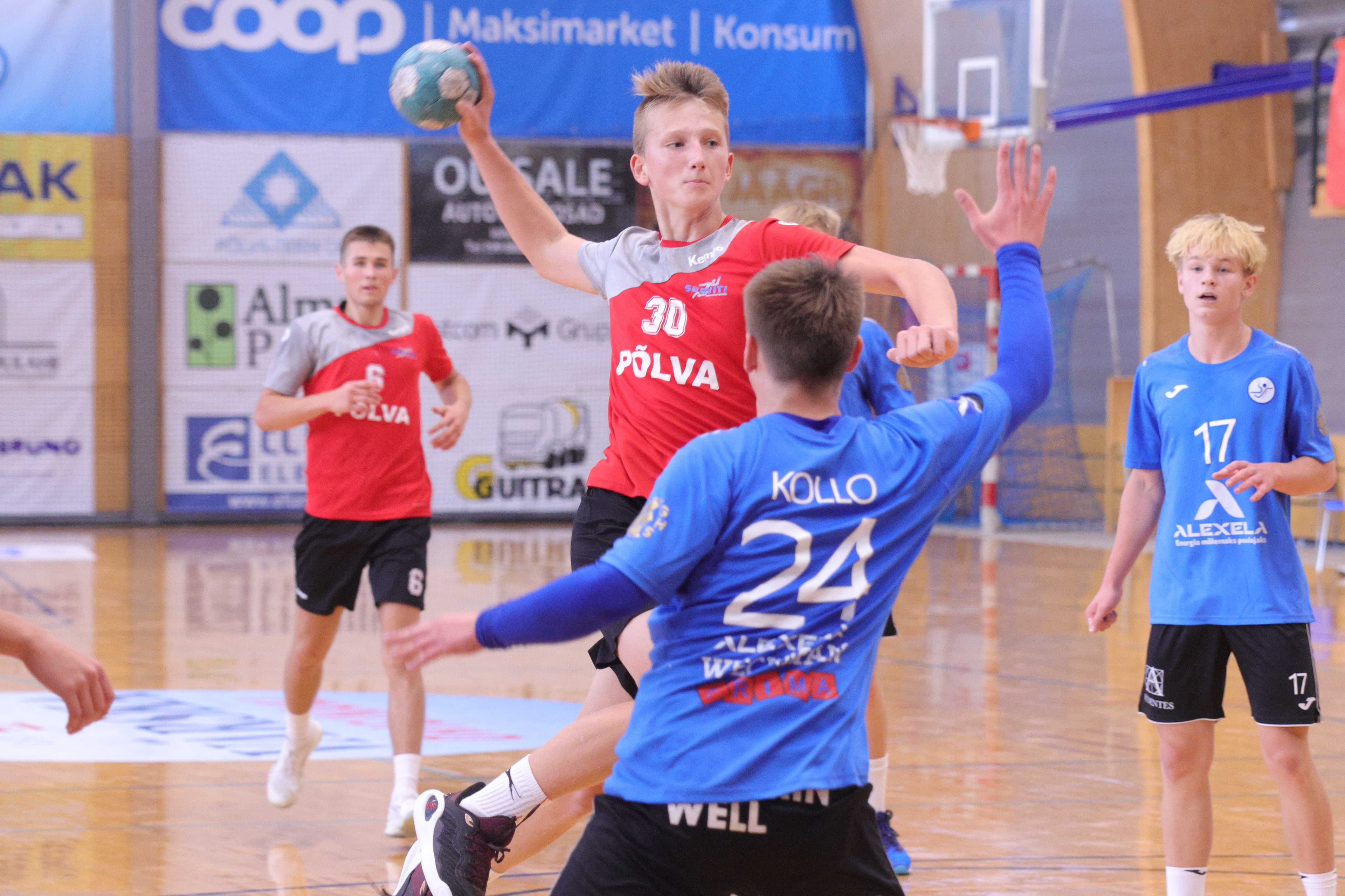 Nädalavahetusel mängitakse Põlvas noormeeste U16 vanuseklassi I etapi mängud 2025 Eesti meistrivõistlustel käsipallis