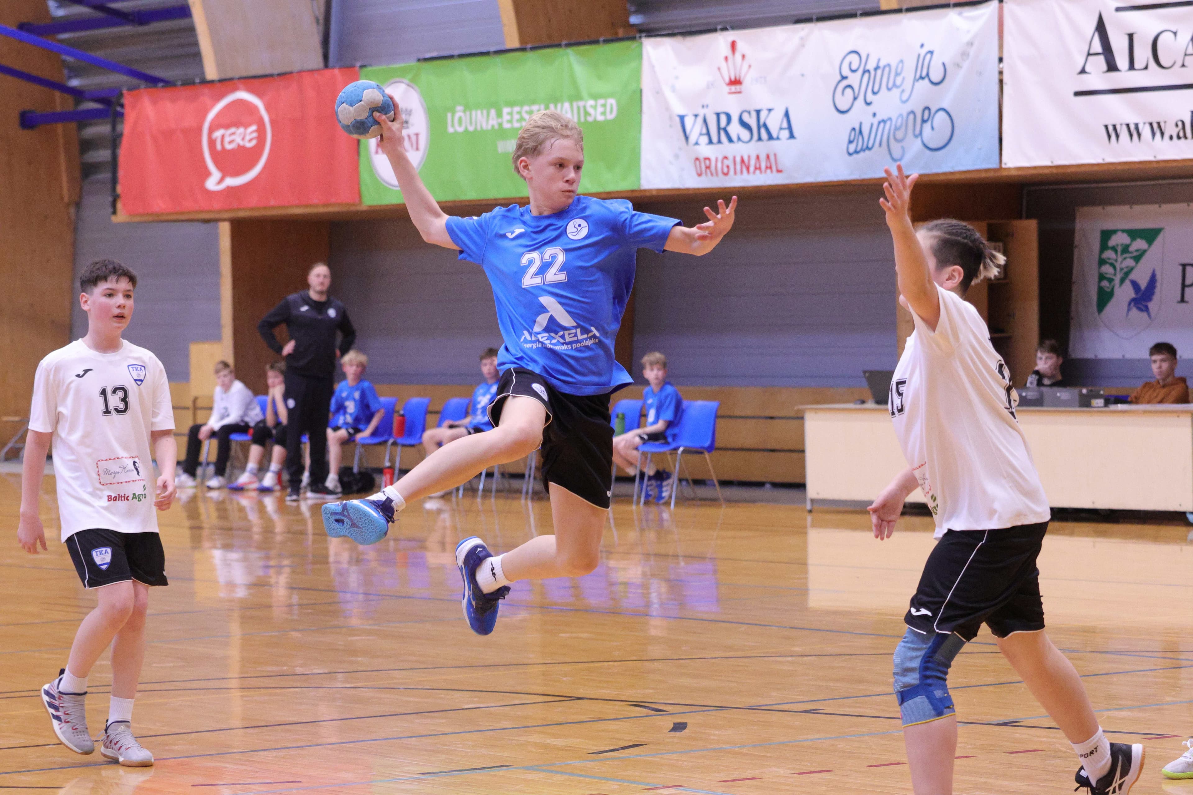 2025 Eesti meistrivõistlustel käsipallis on Põlvas noormeeste U13 teisel etapil üks mängupäev seljataga