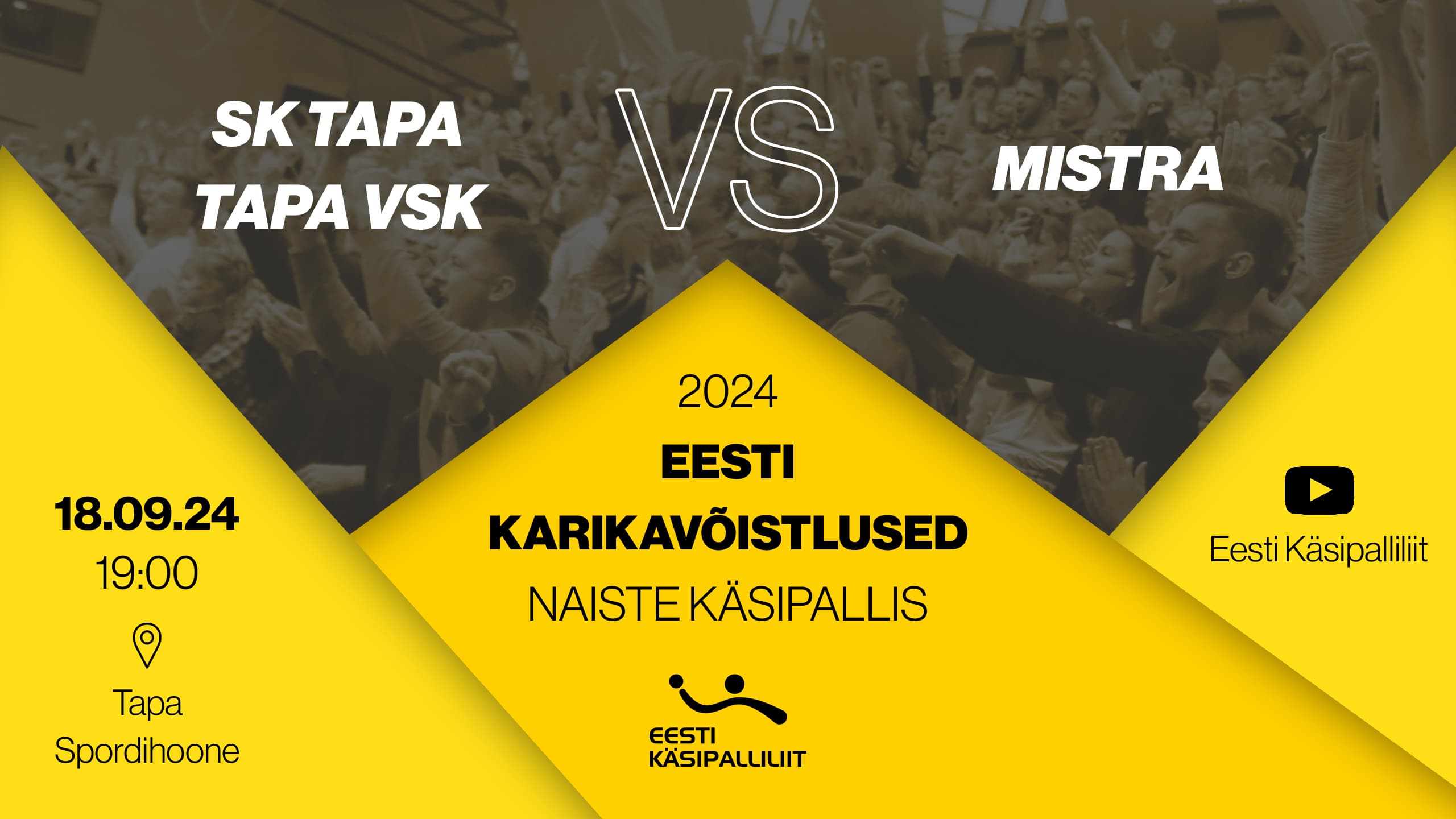 Vaata 2024 Eesti karikavõistluste naiste käsipalli kohtumist