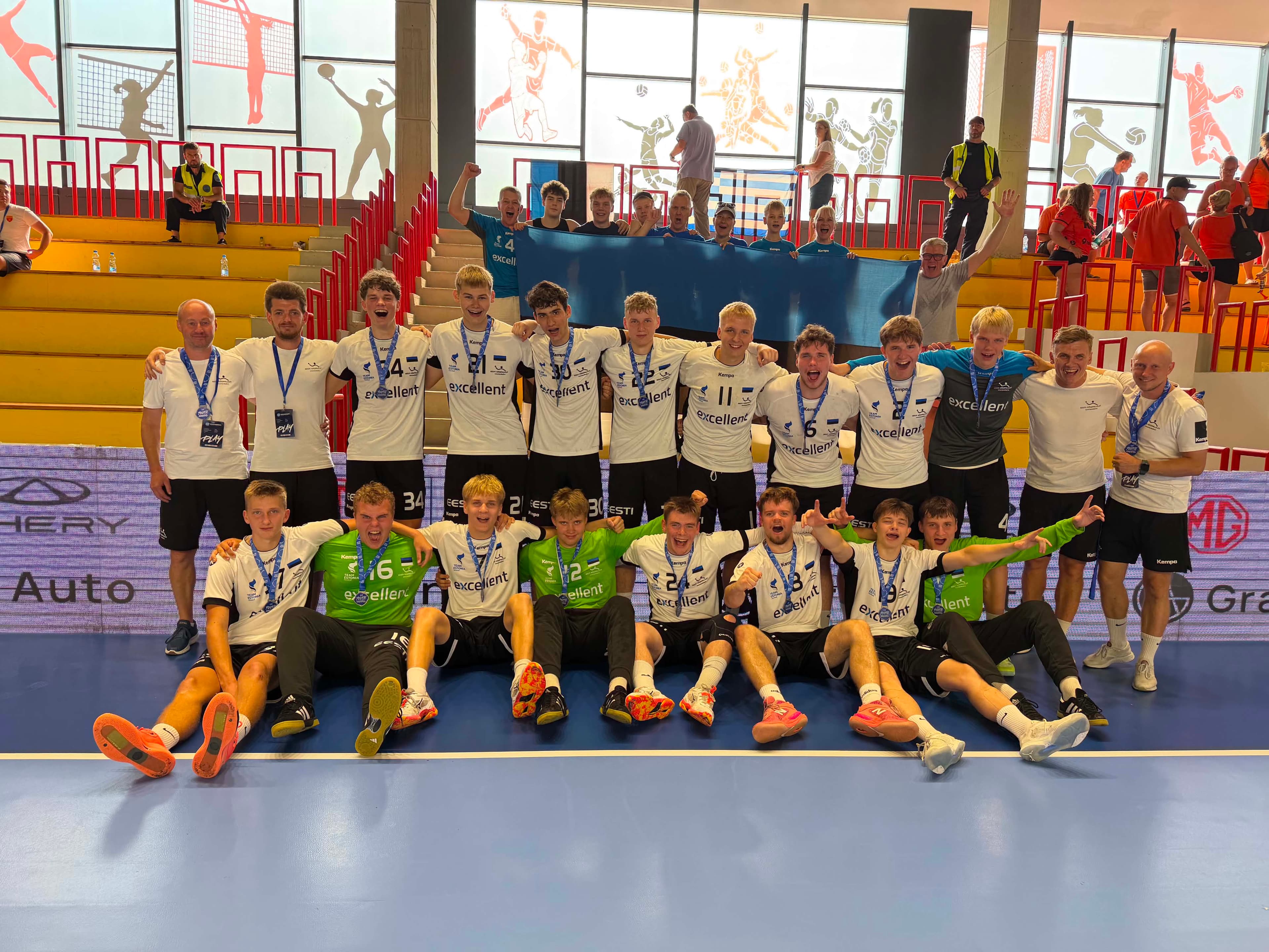 Eesti U18 koondis lõpetas turniiri viienda kohaga: mängud said meie jaoks liiga vara läbi