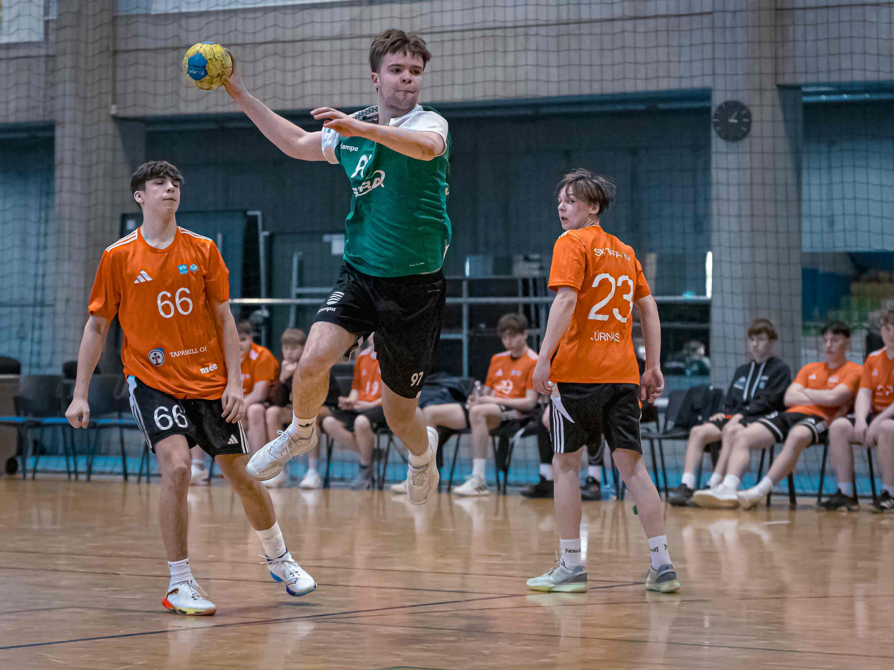 Valga Spordihoones toimusid noormeeste U17 I etapi mängud 2026 Eesti meistrivõistlustel käsipallis