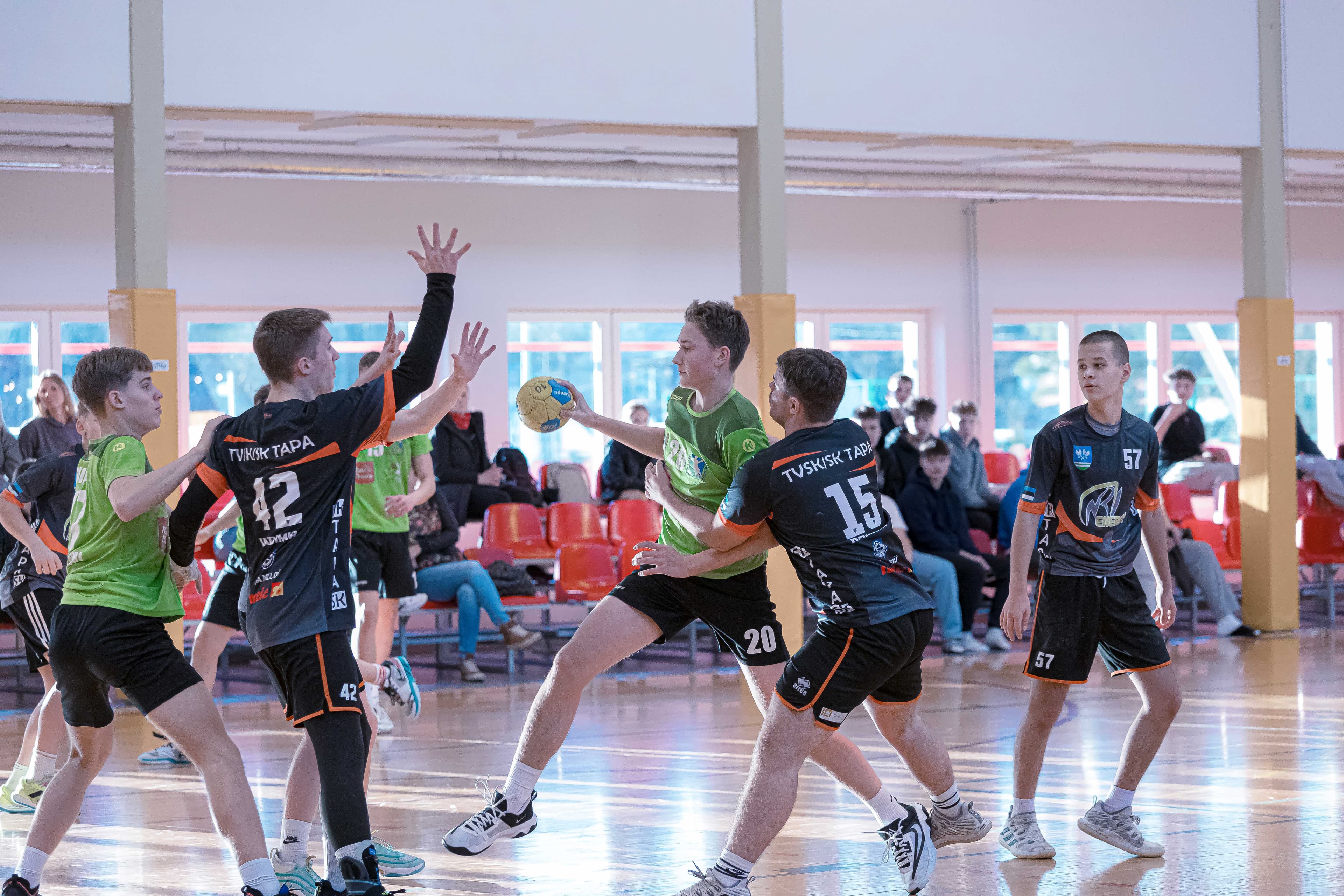 Nädalavahetusel jätkuvad Tapal noormeeste U17 2025 Eesti meistrivõistlused käsipallis II etapi mängudega