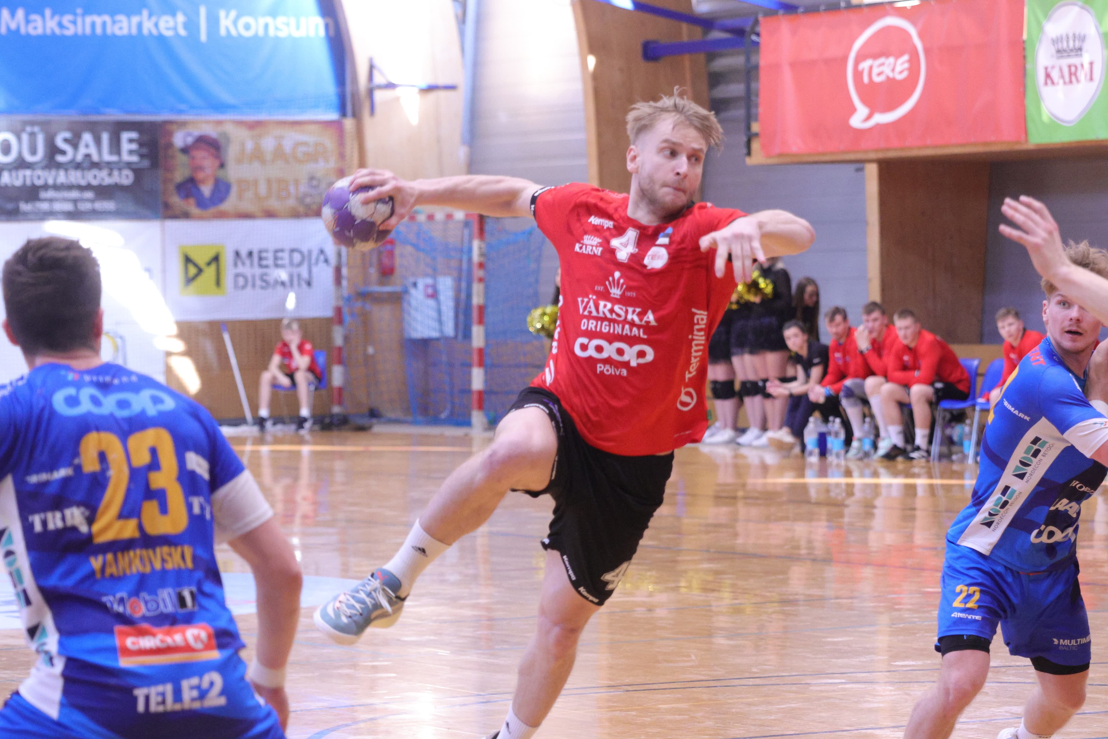 Meistriliiga: Serviti alistas poolfinaalseeria avakohtumises Kehra