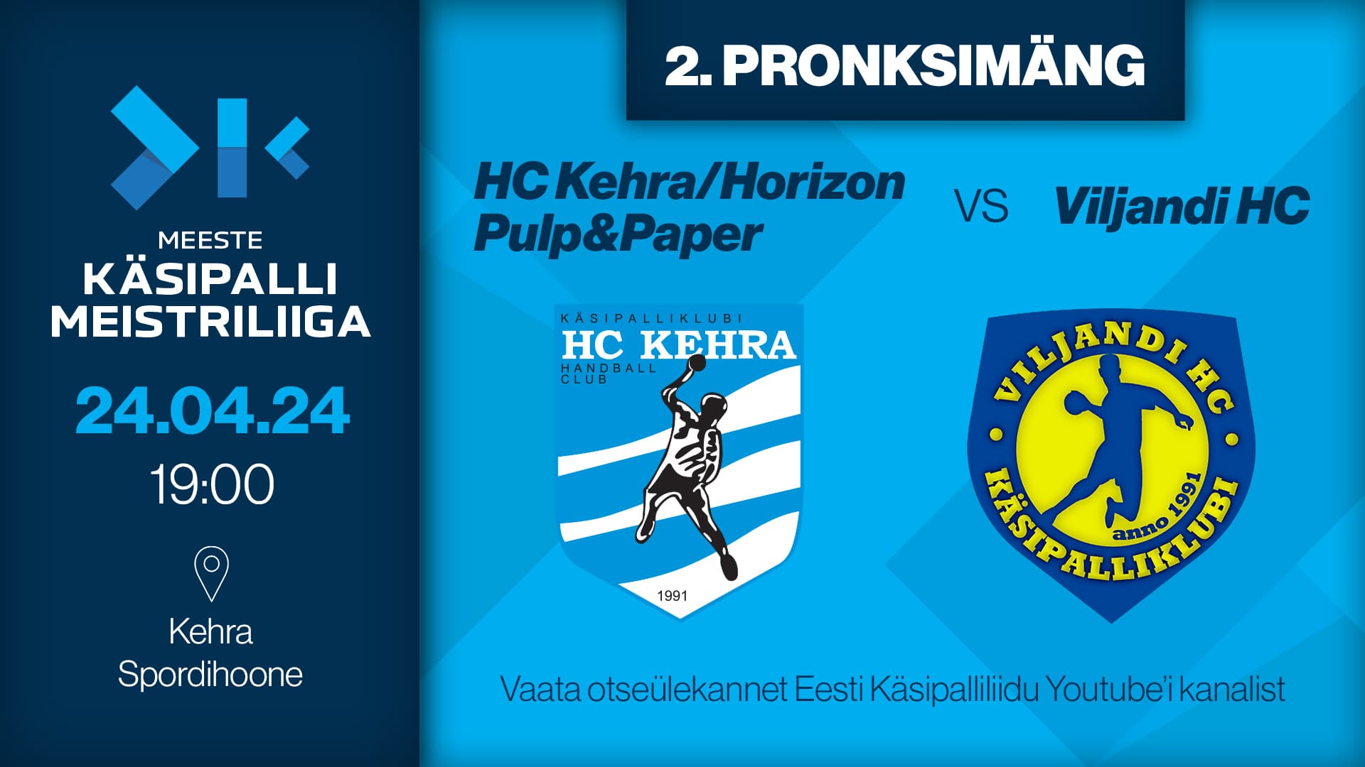 Vaata 2024 Eesti meistrivõistluste meeste meistriliiga teist pronksimängu