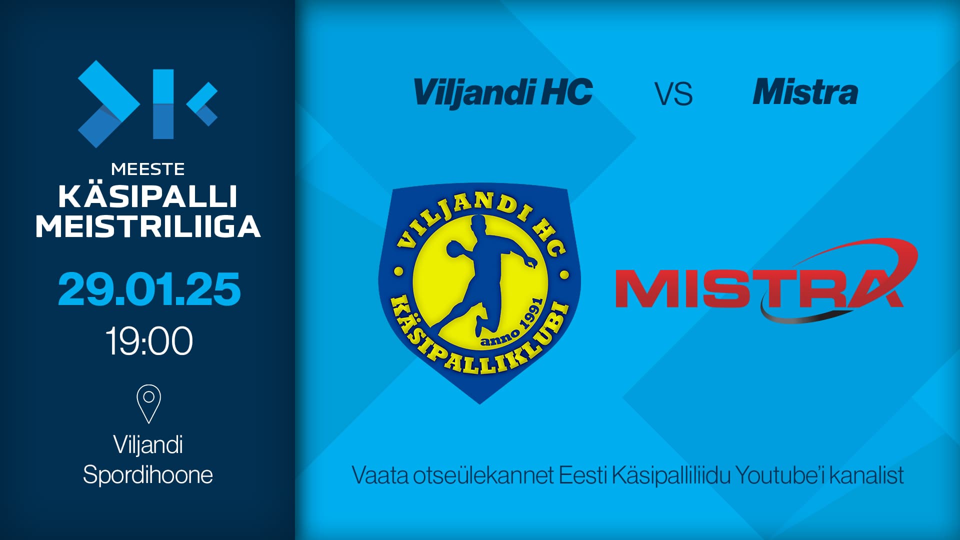 Vaata 2025 Eesti meistrivõistluste meeste meistriliiga kohtumist