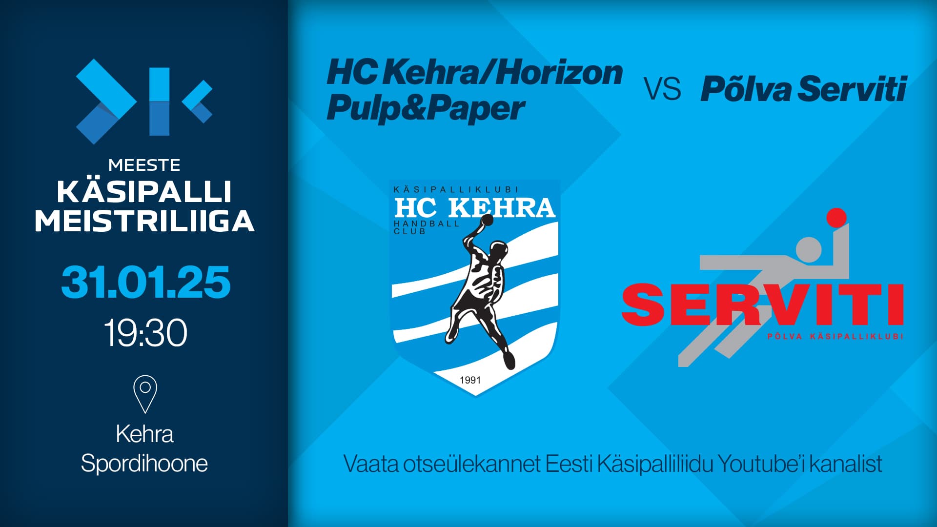 Vaata 2025 Eesti meistrivõistluste meeste meistriliiga kohtumist