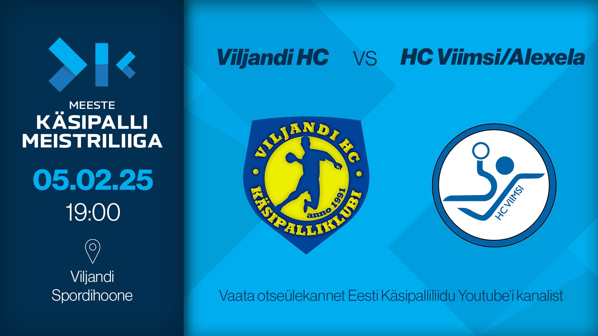 Vaata 2025 Eesti meistrivõistluste meeste meistriliiga kohtumist