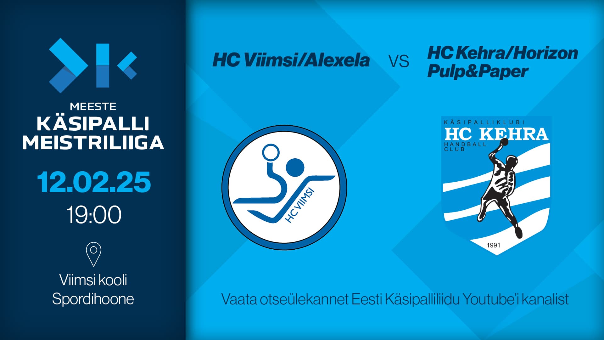 Vaata 2025 Eesti meistrivõistluste meeste meistriliiga kohtumist
