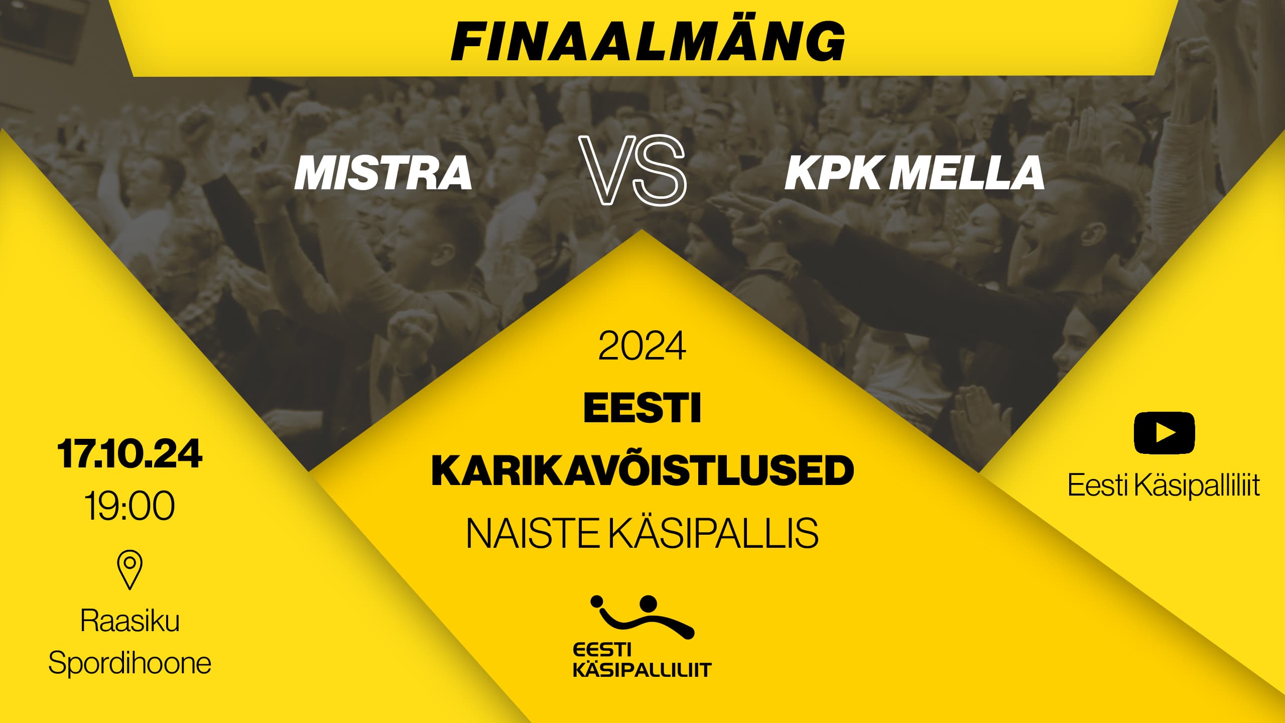 Vaata 2024 Eesti karikavõistluste naiste käsipalli finaalkohtumist