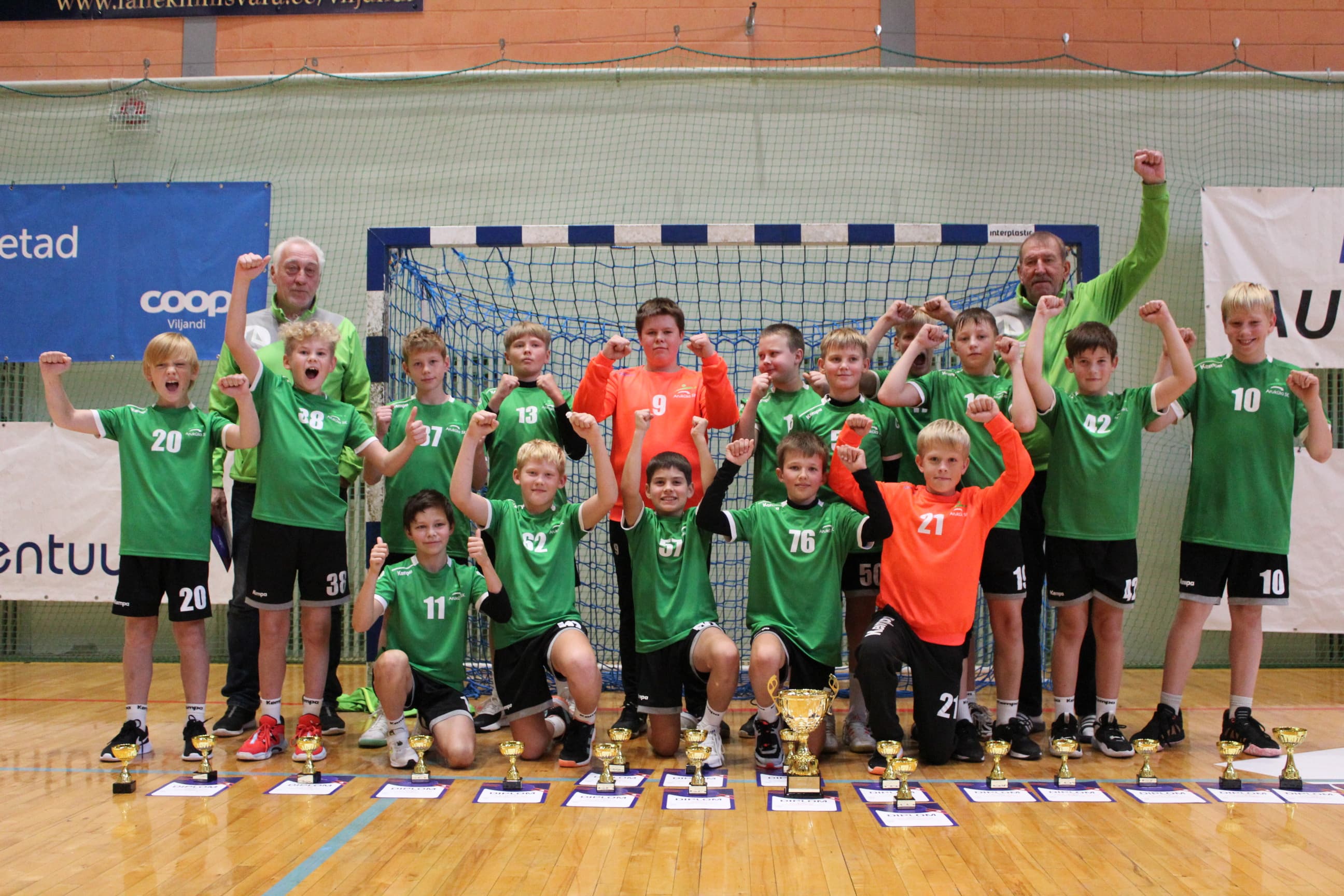 Aruküla Spordiklubi võistkond on 2023 Eesti karikavõitja noormeeste D-vanuseklassi käsipallis