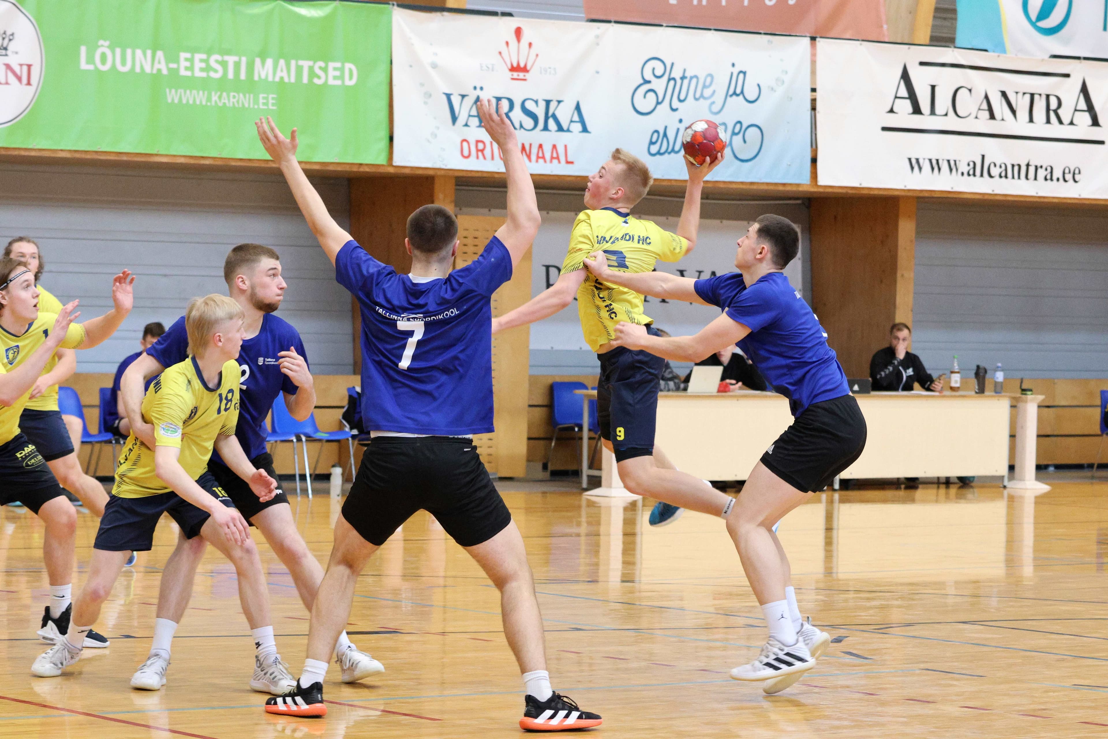 Nädalavahetusel selgub Põlvas noormeeste A vanuseklassi karikavõitja 2023 Eesti karikavõistlustel käsipallis