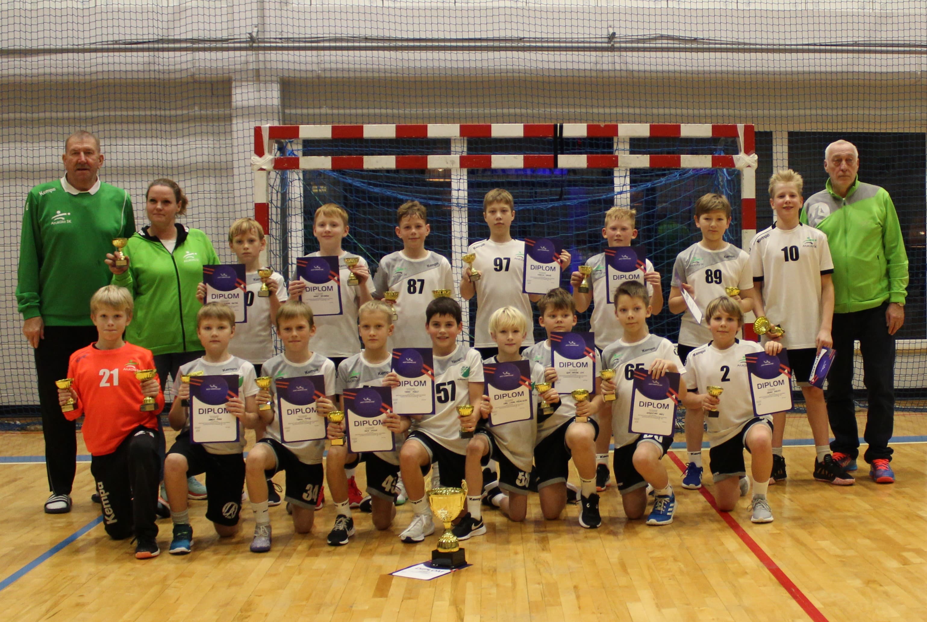 Aruküla Spordiklubi võistkond on 2023 Eesti karikavõitja noormeeste D2-vanuseklassi käsipallis
